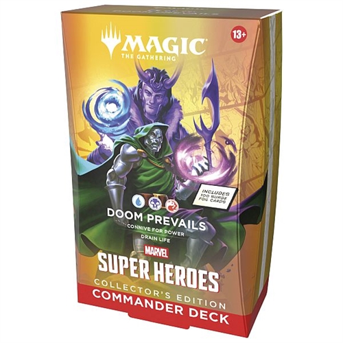 Marvel Super Heroes - Commander Deck Collector's Edition - Doom Prevails - Magic the Gathering